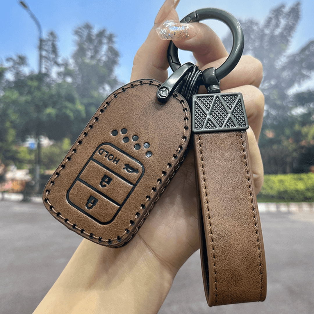 【ホンダ】レザースマートキーケース〔Aタイプ〕